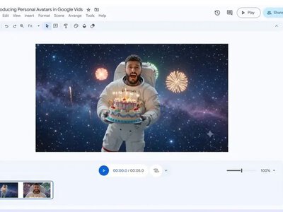 Google Vids дозволяє створювати відео з персональним ШІ-аватаром користувача