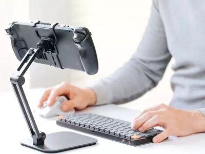 Mechanism представила Desk Stand - портативний тримач, який перетворює Steam Deck на повноцінний настільний ПК.