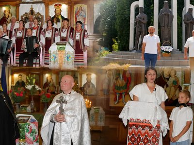 Покладанням квітів, міжконфесійною молитвою та духовним концертом в Острозі відзначили День Української державності