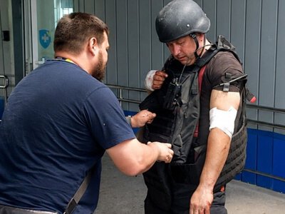 Росіяни атакували рятувальників під час ліквідації пожежі у Запорізькій області