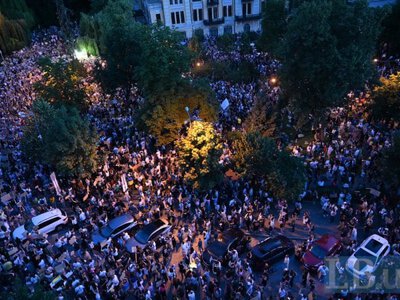 В Києві другий день поспіль мітингують проти відставки Михайла Федорова