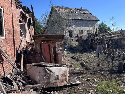 Враг второй раз атаковал город Изюм на Харьковщине