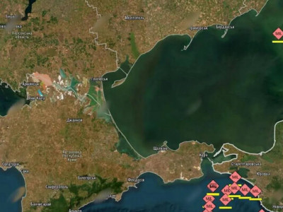 Українські дрони уразили 13 російських суден у Азовському та Чорному морях