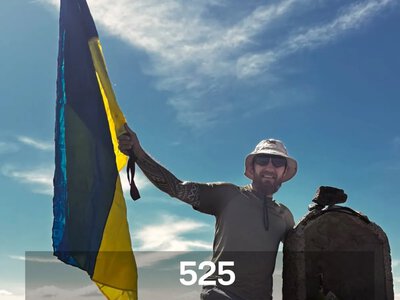 В памʼять про полеглих побратимів: колишній військовий з Кіровоградщини підкорив іспанські Піренеї