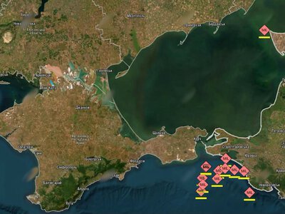За вчора українські СБС уразили ще 13 суден «тіньового флоту» у Чорному та Азовському морях, загалом – 172
