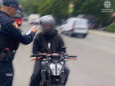 На Волині водія мотоцикла позбавили водійських прав на один рік