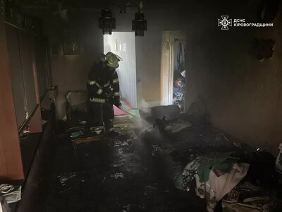 У Кропивницькому під час пожежі у квартирі загинула жінка