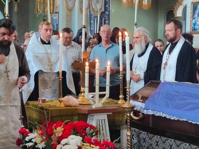 У Новому Давидкові попрощалися із полеглим захисником України Василем Фізером (ФОТО)