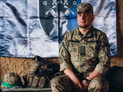 «Краще вже дрони, ніж люди»: історія військового з Рівненщини з позивним «Апостол»