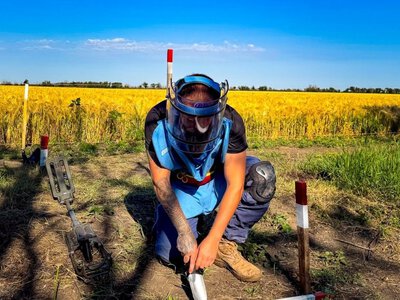 Сапери з Вінниччини працюють на Херсонщині  - проводять гуманітарне розмінування