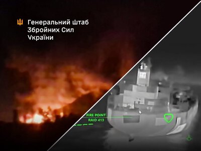 Сили оборони уразили два російські танкери, сторожовий корабель, нафтовий термінал та НПЗ «Славнефть-Янос»