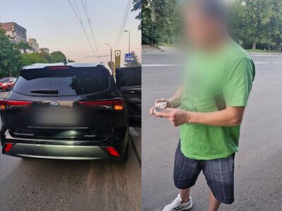 У Луцьку зупинили водія Toyota під наркотиками