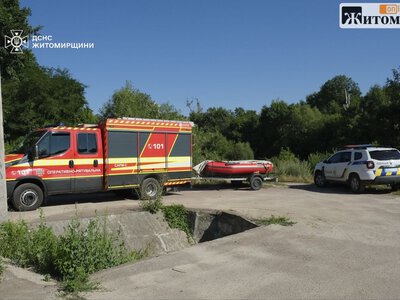 У Житомирі з річки рятувальники дістали тіло 56-річного чоловіка