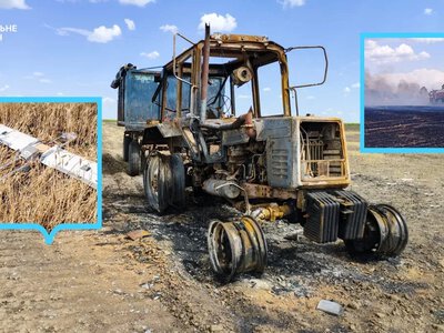 Понад 5 тисяч гектарів зерна згоріло від дронів на Херсонщині — як збирають врожай