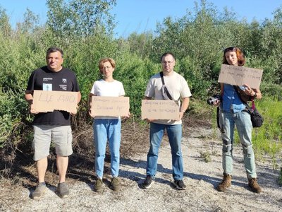  Це дно: херсонський науковець опублікував фото в підтримку Федорова на дні колишнього Каховського водосховища 