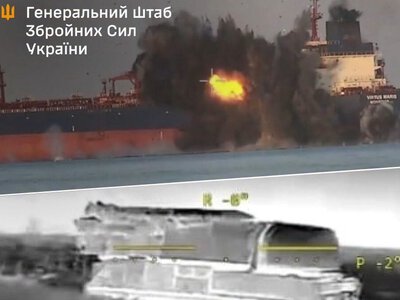 Два танкери, плавучий кран, ЗРК «Бук»: Генштаб повідомив про удари по об'єктах РФ