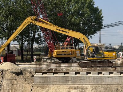У Львові будівництво шляхопроводу на Рясному перейшло на новий етап