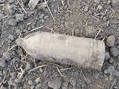 У Семенівській громаді виявили вибухонебезпечний предмет часів минулих війн