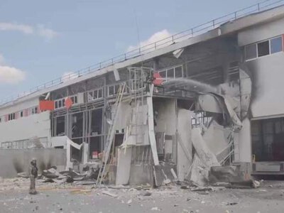 На Харківщині росія пошкодила черговий термінал «Нової пошти»