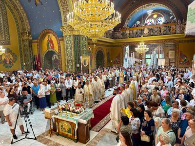 До Калуша передали мощі святого Івана Хрестителя: храм отримав папський декрет, а громада підписала історичний меморандум