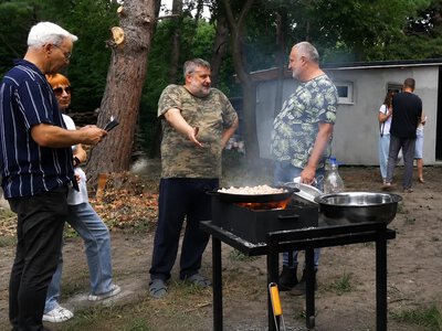 Змінити акценти: на території всеукраїнського пантеону в Лішні провели фестиваль «Ветеранський борщ»
