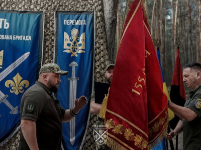 “Вірю, що разом ми відновимо світле ім’я бригади”: 155-та ОМБр отримала нового командира замість арештованого Лучанова