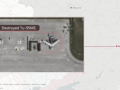 Супутникові знімки підтверджують знищення Ту-95 на авіабазі Енгельс – Defense Blog