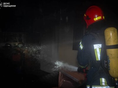В Одесі під час пожежі в житловому будинку загинув чоловік