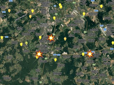 Українські дрони рознесли склади на околиці Москви “під носом” у десятків “Панцирів” та трьох С-400