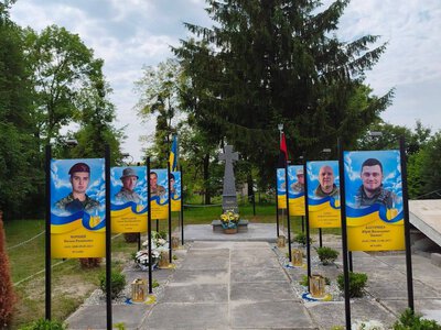 На Львівщині відкрили алею пам'яті полеглих воїнів
