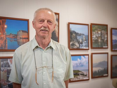 У Чорткові відкрилася фотовиставка Ігоря Сіренка «Озираючись…»
