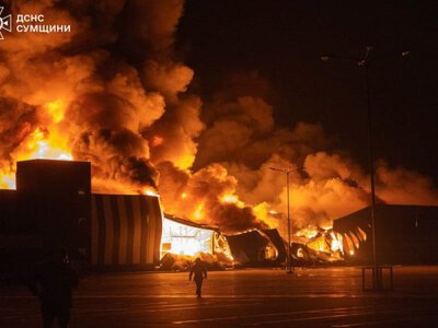 Ворог знищив торговий центр Епіцентр у Сумах