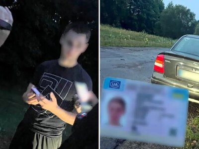На Дубенщині водій показав патрульним посвідчення з ознаками підробки