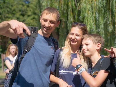66 дітей з Херсона поїхали на відпочинок до Німеччини
