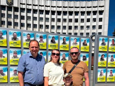 Після 2,5 років російського полону додому повернувся франківець Любомир Паньків