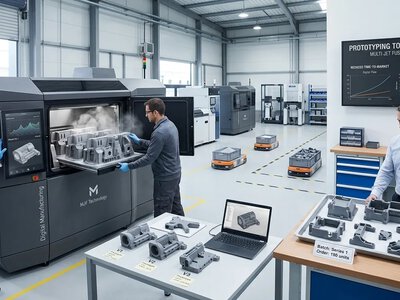 Від прототипу до серії: як 3D-друк прискорює виробництво деталей