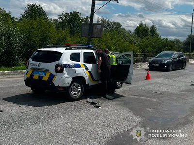 На Львівщині затримали водія, який збив поліцейського біля Стрия та втік