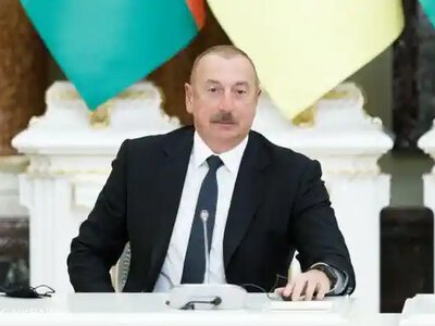 Алієв заявив про таємну зустріч експосадовців Німеччини та Росії в Азербайджані. Говорили про Україну