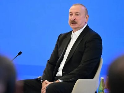 ЗМІ: Алієв заявив про закриті переговори представників Німеччини та росії в Баку щодо війни в Україні