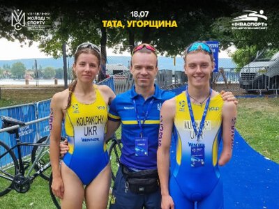 Паратриатлоністка з Київщини Аліса Колпакчи здобула бронзу на Кубку світу в Угорщині