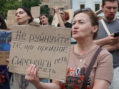 Шостий день поспіль у Києві протестують за Федорова і проти Сирського: “гарні новини” можуть бути вже скоро