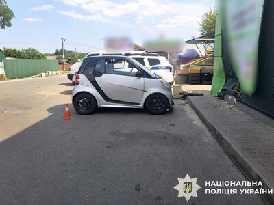 2,20 проміле за кермом: на Вишгородщині п’яна водійка збила 81-річну жінку та врізалася у супермаркет