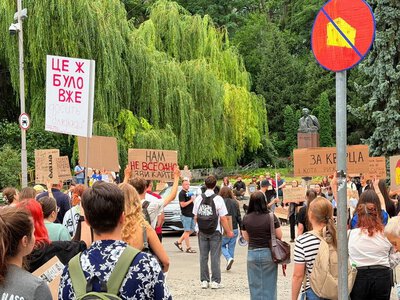 В Україні шостий день тривають протести проти відставки Михайла Федорова