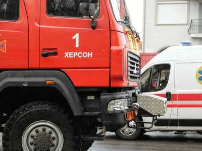 Автівки «швидкої» на Херсонщині стали «розхідним матеріалом» через обстріли РФ