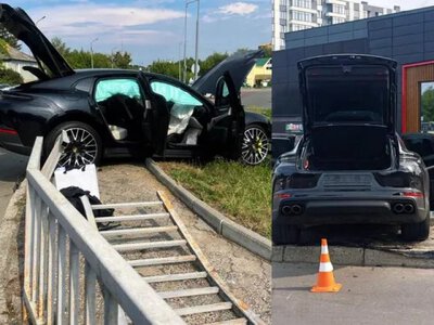 У Луцьку розбили елітний Porsche: подробиці