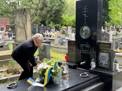 У Кракові вшанували пам’ять Богдана Лепкого у 85-ті роковини його смерті