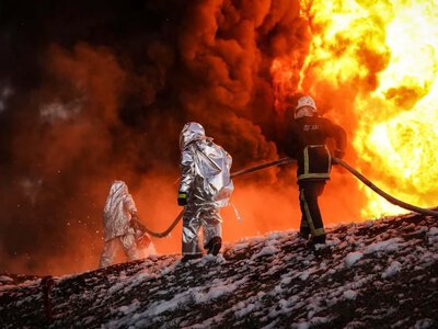 Ордени та медалі для полтавських рятувальників за мужність