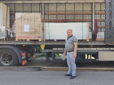 Роздільнянська громада отримала обладнання для сонячних електростанцій від Німеччини