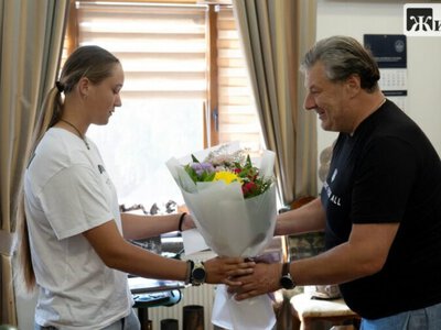 На Житомирщині обговорили розвиток веслування з чемпіонкою Валерією Шищук