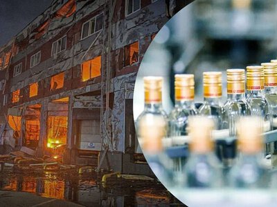 Росія знищила склад найбільшого виробника алкоголю в Україні